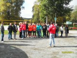 Bau und Einweihung Volleyballplatz 